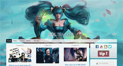 Desktop Screenshot of loltracker.com